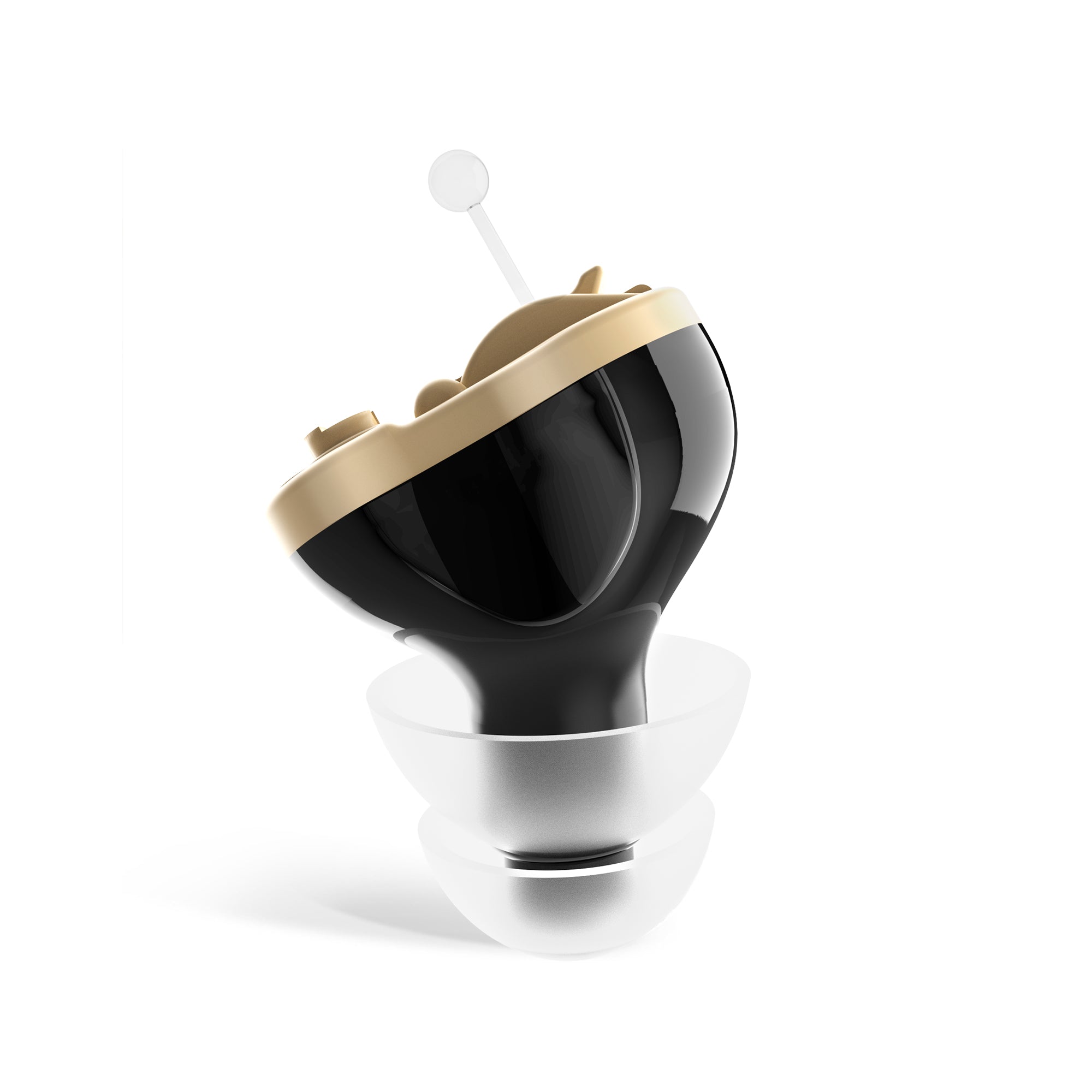 Digital Hearing Aids - Invisible in Canal (CIC) in-Ear Mini Sound Enhancer Set, Near-Invisible, Noise Cancelling, Personal Sound Hearing Aids