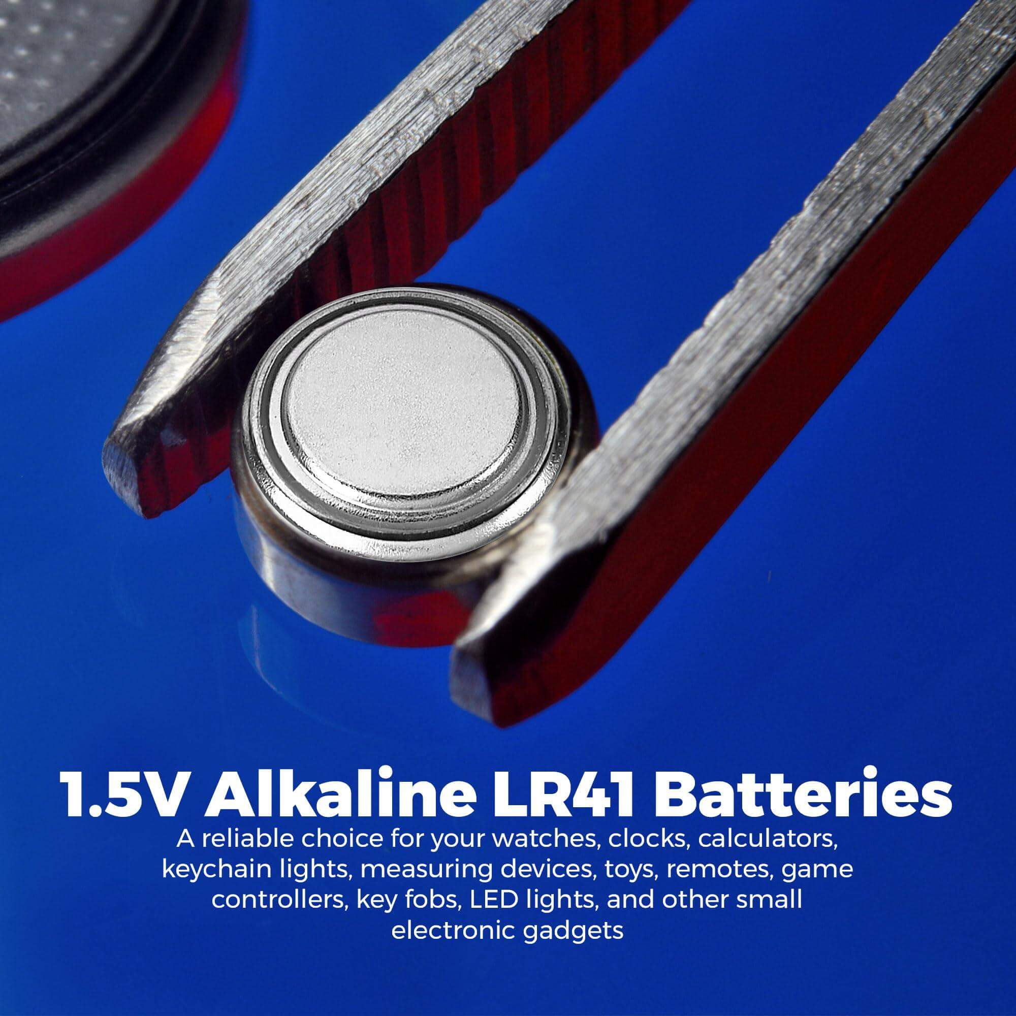 1.5V Alkaline Batteries - LR41, 192, 92A,LR736, and AG3 Battery - Button Coin Cell for Hearing Aids, Amplifiers, Clocks, Toys, Remotes, Calculators, Lasers, Long Lasting Power, Anti Corrosion, 30 Pcs