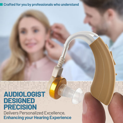 MEDca Digital Ear Hearing Aids - Beige