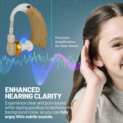 MEDca Digital Ear Hearing Aids - Beige